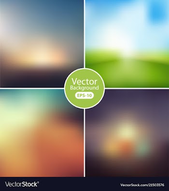  					Abstract colorful blurred background vector image														