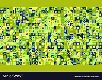 Abstract colorful chaotic geometrical pattern hd vector image
