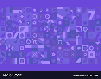 Abstract colorful chaotic geometrical pattern vector image