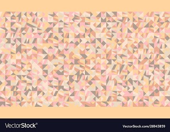 Abstract colorful chaotic polygonal mosaic vector image
