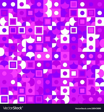 Abstract colorful chaotic random mosaic pattern vector image