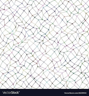 Abstract colorful chaotic rectangle grid pattern vector image