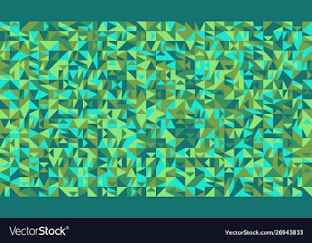 Abstract colorful chaotic triangular mosaic vector image