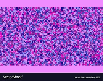Abstract colorful curved shape pattern background vector image