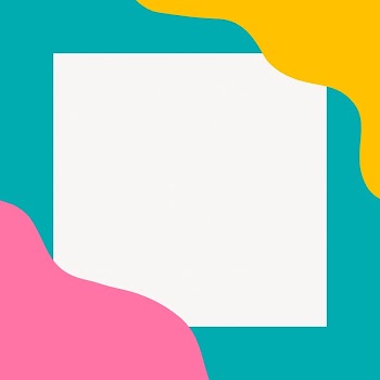 Abstract colorful design frame clipart | Free Vector - rawpixel