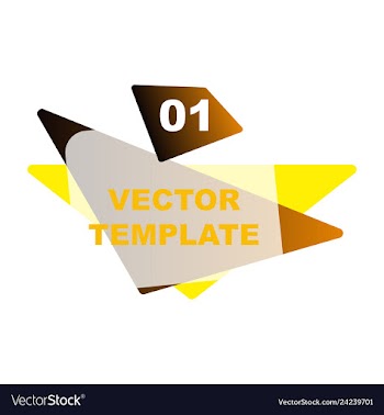 Abstract colorful geometric composition vector image