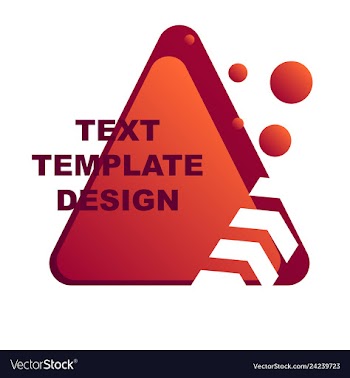 Abstract colorful geometric composition vector image