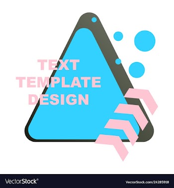 Abstract colorful geometric composition vector image