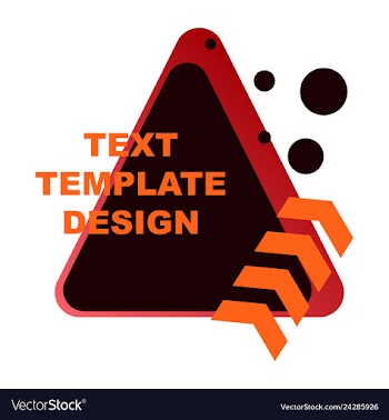 Abstract colorful geometric composition vector image
