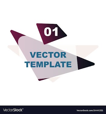 Abstract colorful geometric composition vector image