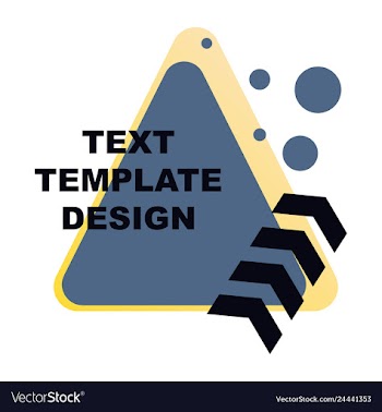 Abstract colorful geometric composition vector image