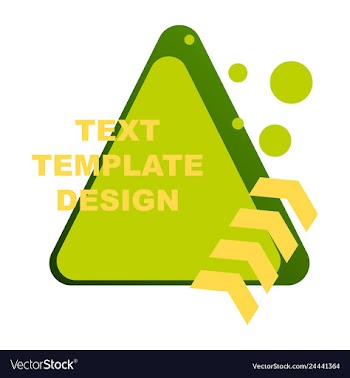 Abstract colorful geometric composition vector image