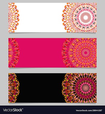 Abstract colorful geometrical floral mandala vector image