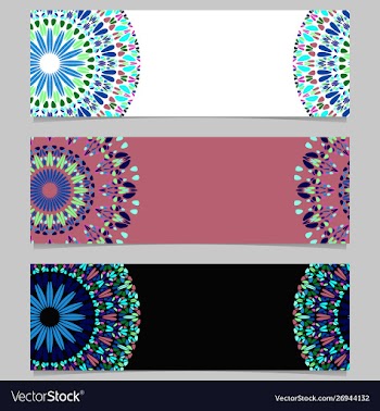Abstract colorful geometrical gravel mandala vector image