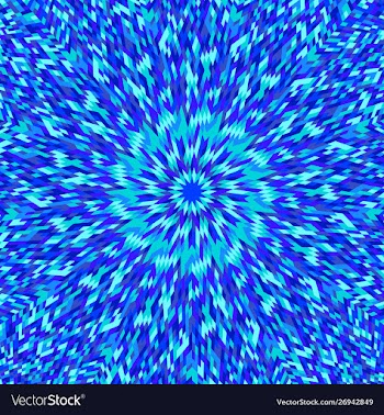 Abstract colorful geometrical hypnotic tiled vector image