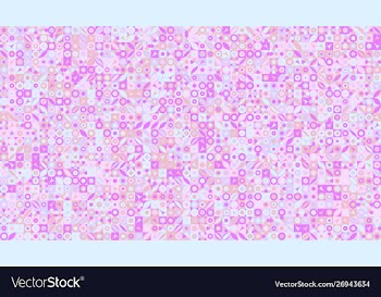 Abstract colorful geometrical mosaic pattern vector image