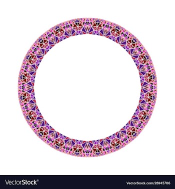 Abstract colorful geometrical triangle mosaic vector image