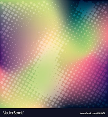 abstract colorful halftone banner background