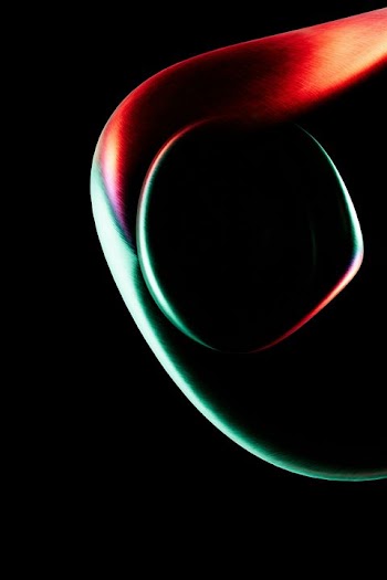 Abstract Colorful Light Swirl