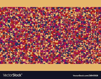 Abstract colorful mosaic triangle pattern webpage vector image