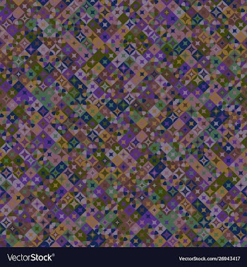 Abstract colorful random curved shape pattern vector image