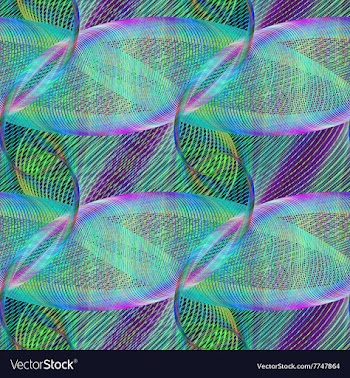 Abstract colorful seamless geometric pattern vector image
