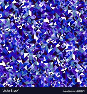 Abstract colorful seamless triangle tile pattern vector image
