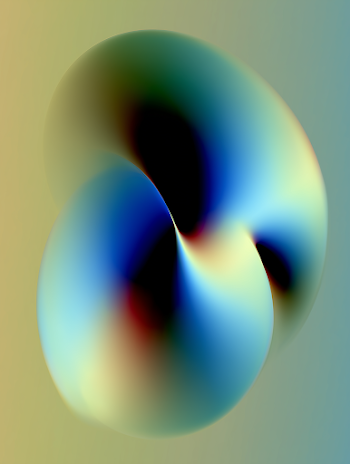 Abstract Colorful Swirl