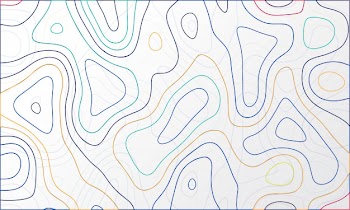 Abstract colorful topographic map design vector Free Vector