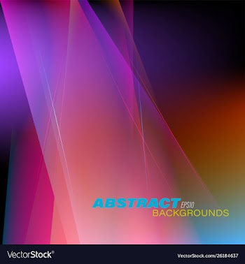 Abstract colorful translucent vector image