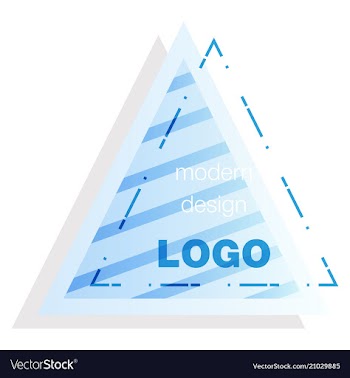 Abstract colorful triangle dynamic splash liquid vector image