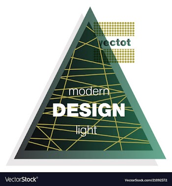Abstract colorful triangle dynamic splash liquid vector image