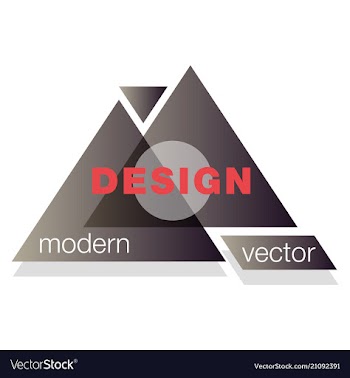 Abstract colorful triangle dynamic splash liquid vector image