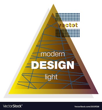 Abstract colorful triangle dynamic splash liquid vector image