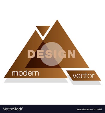Abstract colorful triangle dynamic splash liquid vector image