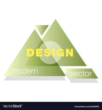 Abstract colorful triangle dynamic splash liquid vector image