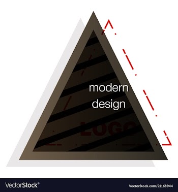 Abstract colorful triangle dynamic splash liquid vector image