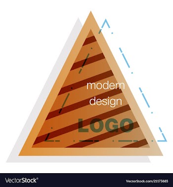 Abstract colorful triangle dynamic splash liquid vector image