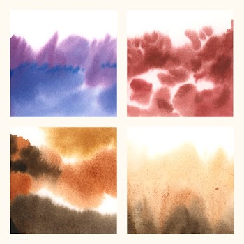 Abstract colorful watercolor stain texture se.. | Free stock vector - 511471