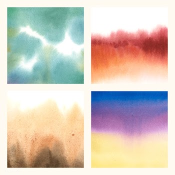 Abstract colorful watercolor stain texture se.. | Free stock vector - 511475