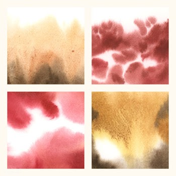 Abstract colorful watercolor stain texture se.. | Free stock vector - 511480