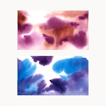 Abstract colorful watercolor stain texture se.. | Free stock vector - 511487