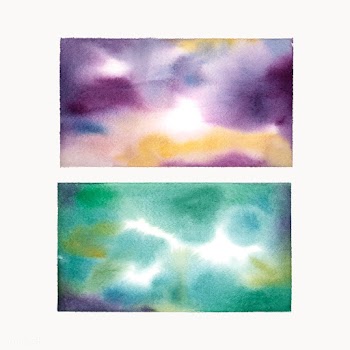 Abstract colorful watercolor stain texture se.. | Free stock vector - 511490
