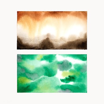 Abstract colorful watercolor stain texture se.. | Free stock vector - 511499