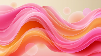 Abstract Colorful Wave Banner Background