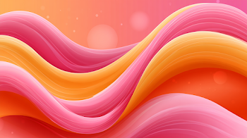 Abstract Colorful Wave Banner Background