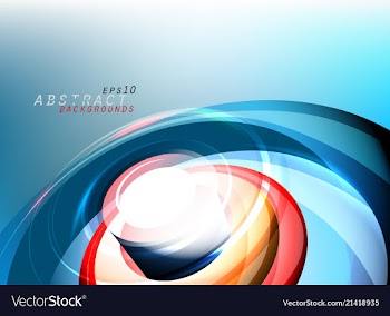 Abstract colors media motion graphics vector image