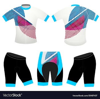 Abstract colors on sports t-shirt vector image