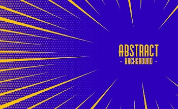 Abstract comic style speed zoom lines background Free Vector