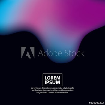abstract covers dark background fluid melted colorful vector illustration